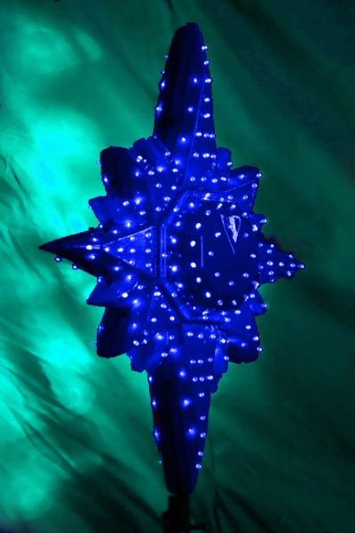 Изображение Макушка "Полярная звезда", для ели 3-8м Цвет синий  интернет магазин Иватек ivatec.ru